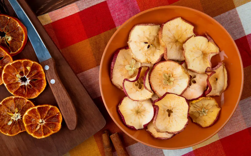Air Fryer Apple Chips: