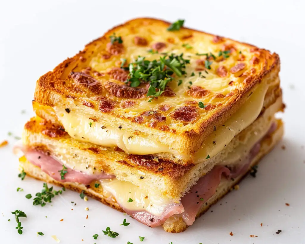 Air-Fryer Cheese & Ham Toastie: