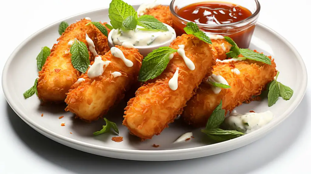 Air Fryer Mozzarella Sticks